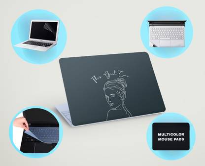 SDM 5IN1LAPTOPSKIN,SCREEN&KEYGAURD PROTECTOR,TRACKPAD,MOUSEPAD15.6INCH288 Combo Set