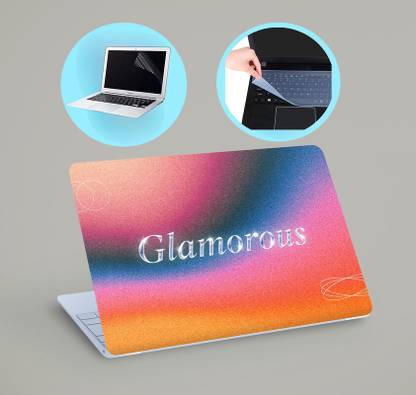 SDM 3in1 Combo 15.6 Inch 3m Laptop Skin, Screen Guard, Key Protector Combo121 Combo Set