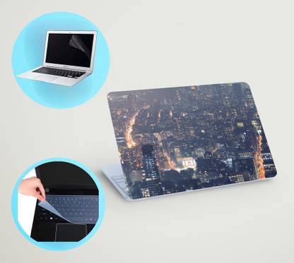 CREATER Ultimate Laptop Protection Set: Skin, Screen Guard & Keyboard Cover Combo288 Combo Set