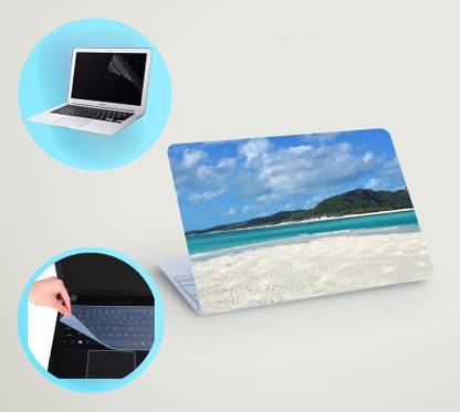 CREATER Ultimate Laptop Protection Set: Skin, Screen Guard & Keyboard Cover Combo303 Combo Set