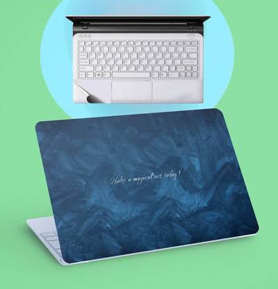 SDM 2IN1 SET OF BACK LAPTOP LAMINATION, PALMREST SKIN 14-16INCH-122 Combo Set