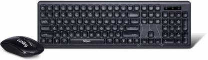 FINGERS Exquisite Combo Slim Mouse and Wireless Standard Laptop Keyboard Compatible with Desktop, Laptop, Mac