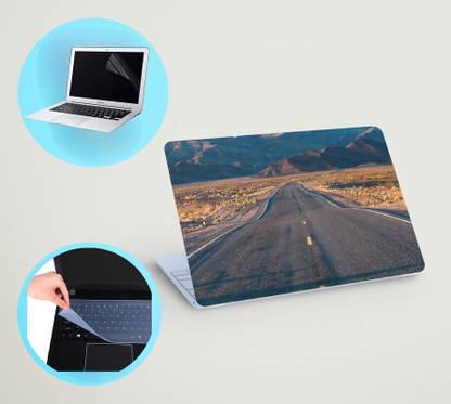 CREATER Ultimate Laptop Protection Set: Skin, Screen Guard & Keyboard Cover Combo065 Combo Set