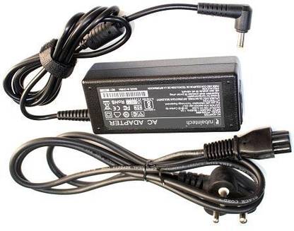 Rubaintech Charger Acar Aspire One A110-AC, A110-AGB 19V 3.42A 65 W Adapter