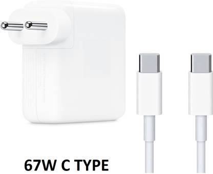 ROTECH SOLUTIONS Adapter for MacBook Air (M2, 2022), MacBook Air (M1, 2020), MacBook Air C TYPE 67 W Adapter