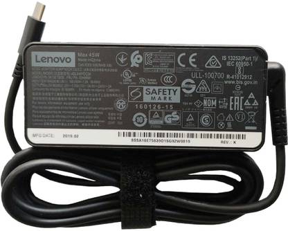 Lenovo C TYPE CHARGER FOR CHROMEBOOK C330 S330 100E 300E 45 W Adapter