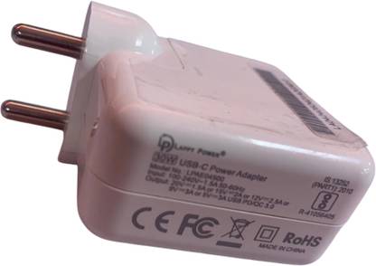 Lappy Power 30W Laptop Adapter/Charger 5V/20V/1.5A Type-C For Apple Macbook Air 30 W Adapter