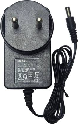 Black Air 12VDC 2A Worldwide Adapter for Router, CCTV, STB, LED Lights & Electronics 24 W Adapter
