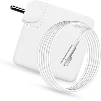 Laplogix 60W 16.5V 3.65A Magnet Pin L shape Compatible For MB Pro MA538LL/B 13" Magsafe 1 60 W Adapter