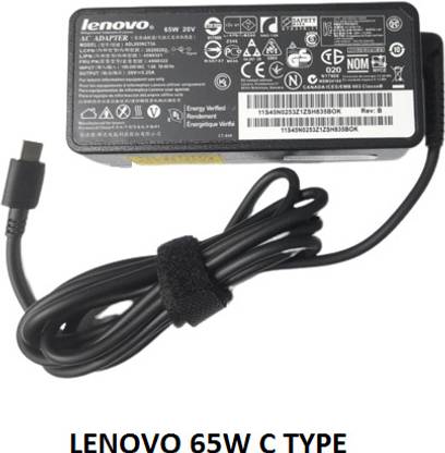 ROTECH SOLUTIONS COMPATIBLE ADAPTER FOR Lenovo Thinkpad X1 Tablet, IBM YOGA 5, C-TYPE PIN 65 W Adapter
