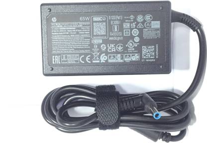 HP Laptop Charger for Chromebook 11 G4, 11 G5, 14 G4, 14 G5, 4.5*3.0 Blue Pin 65 W Adapter