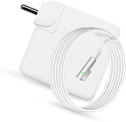 Laplogix 60W 16.5V 3.65A Magnet Pin L shape Compatible For MB Pro A1342 13" Magsafe 1 60 W Adapter