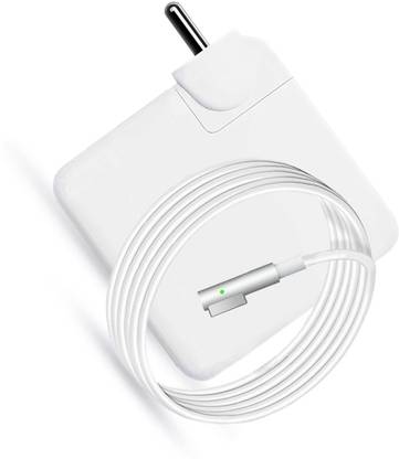 Laplogix 60W 16.5V 3.65A Magnet Pin L shape Compatible For MB Pro MC375 13" Magsafe 1 60 W Adapter