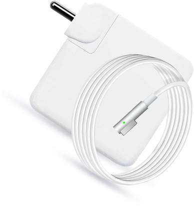 Laplogix 60W 16.5V 3.65A Magnet Pin L shape Compatible For MB Pro MC374ZP/A 13" Magsafe 1 60 W Adapter