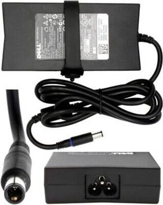 UVKONECTT Dell 130 Watt Laptop AC DC Adapter Charger for DA130PE1-00 WRHKW PA4E 0VJCH5 130 W Adapter