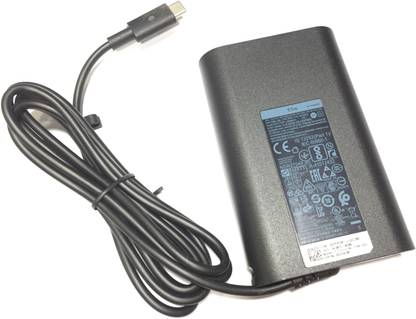 eSourcings Compatible laptop adapter for Dell Latitude 7390 2-in-1, 5290 C - TYPE 65 W Adapter