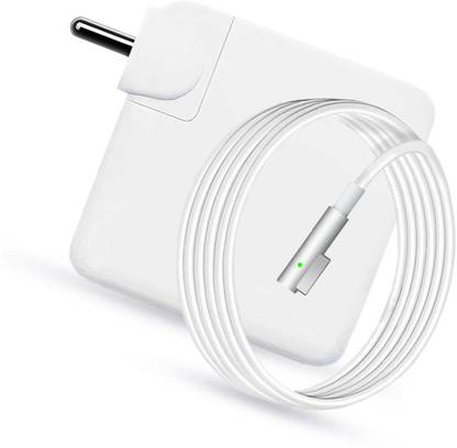 Laplogix 60W 16.5V 3.65A Magnet Pin L shape Compatible For MB Pro MA538LL/A 13" Magsafe 1 60 W Adapter
