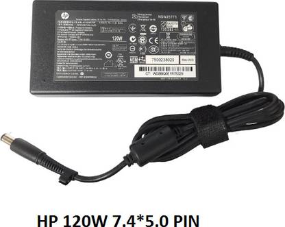 ROTECH SOLUTIONS COMPATIBLE ADAPTER FOR HP HP 110 Series Desktop PC HP 3420, BIG PIN 7.4*5.0 PIN 120 W Adapter