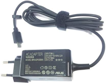 ASUS 19V 1.75A C-Type Adapter or Charger for EeeBook X205 X205T X205TA E200H E202SA 33 W Adapter