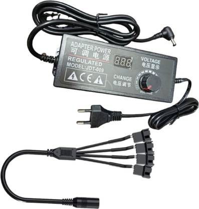 Enormity Adjustable Adaptor Variable Voltage 12V 10A Speed Controller With 4Pin Splitter 120 W Adapter