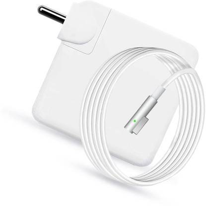 Laplogix 60W 16.5V 3.65A Magnet Pin L shape Compatible For MB Pro MB063LL/A 13" Magsafe 1 60 W Adapter
