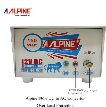 Alpine 150W TV DC BOX 12V Worldwide Adaptor
