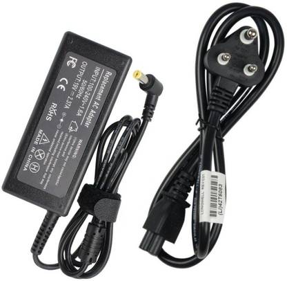 Laplogix 45W 19V 2.37A Regular Pin 5.5X1.7MM Laptop Charger For Acer Extensa 15 EX215-51 45 W Adapter  (Power Cord Included)