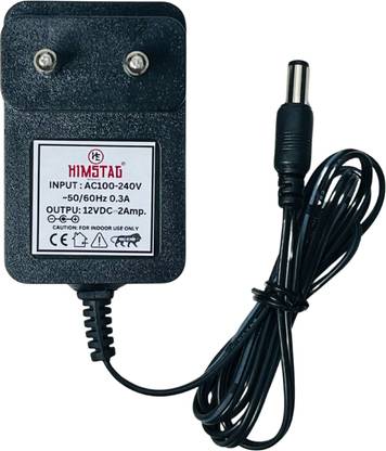 HIMSTAG Electronics 12V 2AMP DC Adapter Powers Supply For–LED Lights, Set Top Box,CCTV Camera 240 W Adapter