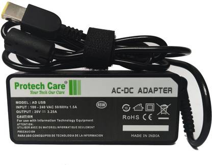 Protech Care Lenovo USB Laptop Charger ADUSBPI 65 W Adapter