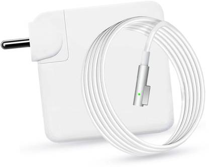 Laplogix 60W 16.5V 3.65A Magnet Pin L shape Compatible For MB Pro MC118 15" Magsafe 1 60 W Adapter