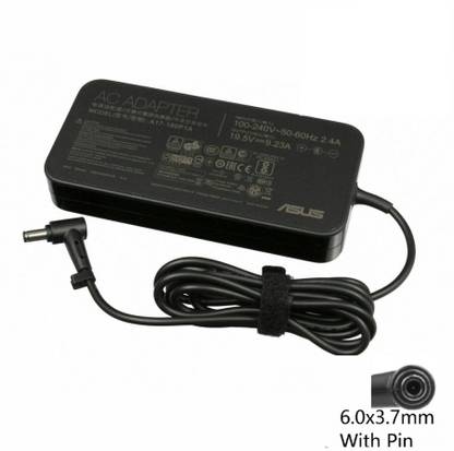 Speedjet Techie 120W 19V 6.32A Pin size 6.0mm x 3.7mm compatible Asus laptop charger. 120 W Adapter
