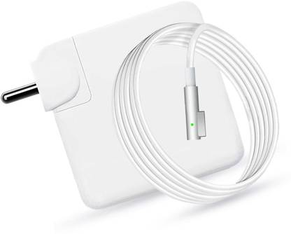 Laplogix 60W 16.5V 3.65A Magnet Pin L shape Compatible For MB Pro MB062LL/A 13" Magsafe 1 60 W Adapter