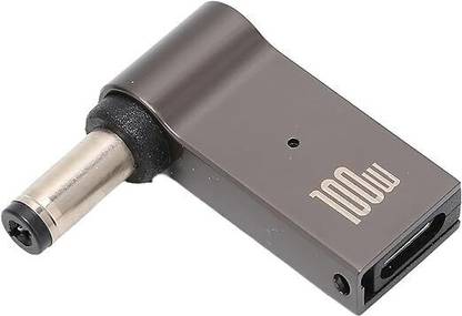 Tobo USB C Female to DC Adapter, 90 Degree USB C to DC 5.5 X 2.1MM TD-1261CC 100 W Adapter