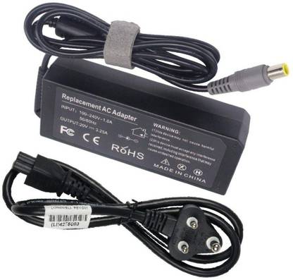 TechSonic 20V 3.25A Laptop Charger For Lenovo ThinkPad L412 65 W Adapter