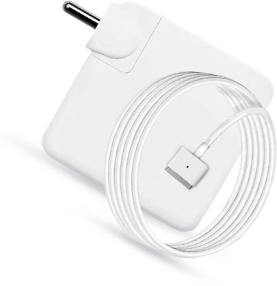 Laplogix 60W 16.5V 3.65A Pin T Type Compatible For MB Pro A1425 (EMC 2557) Magsafe 2 60 W Adapter