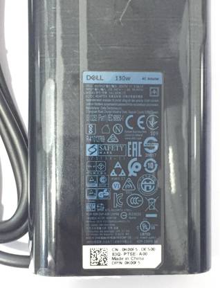 DELL 130W USB C Charger P/N- K00F5, 0K00F8 For Latitude 5411 130 W Adapter