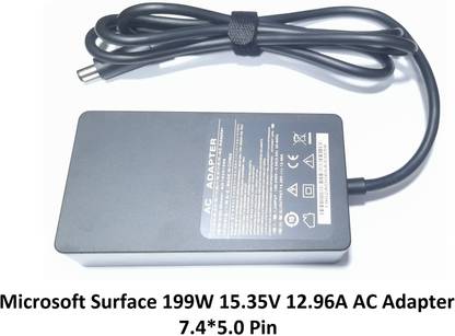 ROTECH SOLUTIONS COMPATIBLE Microsoft Surface 15.35V 12.96A AC Adapter For Microsoft 1931 Surface 199 W Adapter