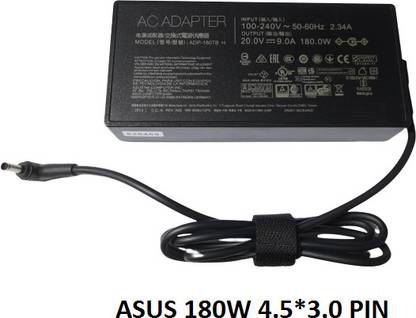 ROTECH SOLUTIONS ADAPTER FOR ASUS ADP-180TB H ZenBook 15 UX534FTC-A8122T, ZenBook 4.5*3.0 PIN 180 W Adapter