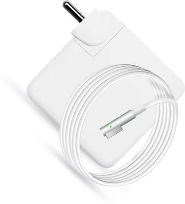 Laplogix 60W 16.5V 3.65A Magnet Pin L shape Compatible For Mac book A1181, 13" Magsafe 1 60 W Adapter