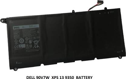 SOLUTIONS-365 COMPATIBLE 90V7W BATTERY FOR Dell XPS 13, XPS 13 9343, XPS 13 9350, XPS 13-9343, XPS 13-9350 4 Cell Laptop Battery