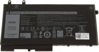 SOLUTIONS-365 R8D7N 3ICP6/56/77 Compatible battery for Dell Precision 15 3540 3 Cell Laptop Battery
