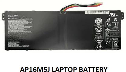 SOLUTIONS-365 COMPATIBLE ACER AP16M5J LAPTOP BATTERY FOR NX.GNTSA.007, NX.GNVAA.002, NX.GNVAA.009, NX.GNVAA.016 NX.H4QAA.002, NX.SHXEX.025, NX.SHXEX.030 3 Cell Laptop Battery