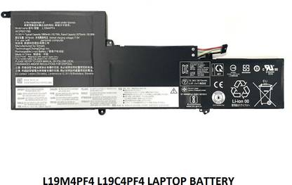 SOLUTIONS-365 COMPATIBLE L19M4PF4 L19C4PF4 LAPTOP BATTERY FOR LENOVO IDEAPAD YOGA SLIM 7-14IIL05 7-14ARE05 SERIES 6 Cell Laptop Battery