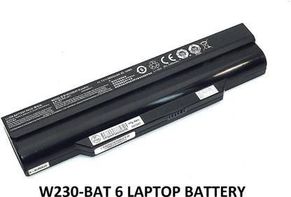 SOLUTIONS-365 COMPATIBLE W230BAT-6 BATTERY FOR Clevo W230SD, W230SS, W230ST Barebones, W230ST, W230 6 Cell Laptop Battery