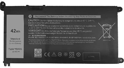 XIRIXX ™ Compitible with Inspiron 3780 P/N YRDD6 3 Cell Laptop Battery