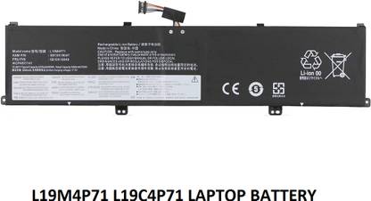 ROTECH SOLUTIONS COMPATIBLE L19M4P71 L19C4P71 L19L4P71 BATTERY FOR LENOVO THINKPAD X1 EXTREME GEN 3 8 Cell Laptop Battery