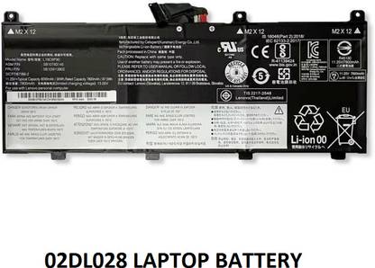 SOLUTIONS-365 COMPATIBLE 02DL028 LAPTOP BATTERY FOR LENOVO THINKPAD P53 SERIES 9 Cell Laptop Battery