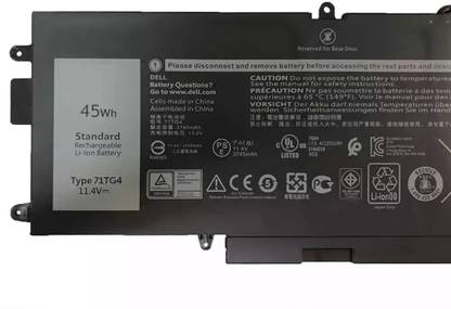 SOLUTIONS-365 Laptop Battery Compatible for Dell Latitude 7389 5289 E5289 7390 2-in-1 P29S001 P29S002 L3180 Series Notebook N18GG 6CYH6 71TG4 725KY J0PGR Laptop Battery 4 Cell Laptop Battery