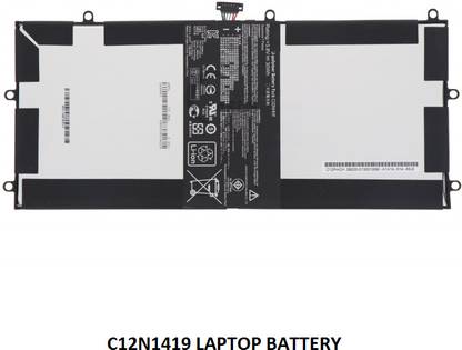 SOLUTIONS-365 Compatible C12N1419 Battery for Asus Transformer Book (T100 Chi) 10.1 Inch Windows 8 tablet 3 Cell Laptop Battery
