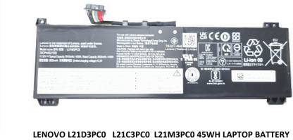 ROTECH SOLUTIONS COMPATIBLE L21D3PC0 45WH BATTERY FOR LENOVO L21C3PC0 L21M3PC0 IdeaPad GAMING 3 15ARH7-82SB00FKBM 3 Cell Laptop Battery